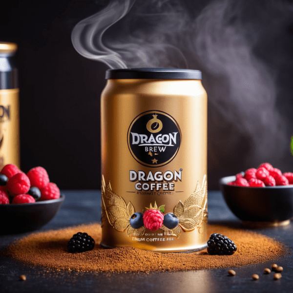 Berries Flavored Instant Coffee | Dragon Brew