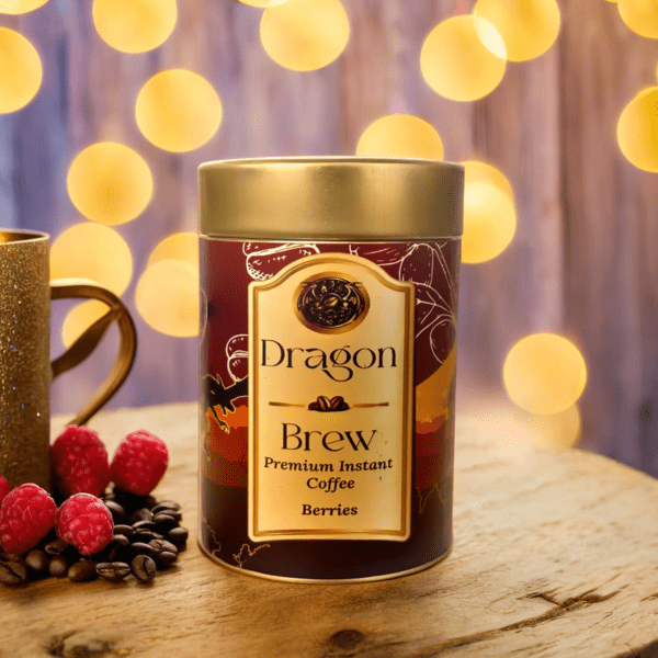 Berries Flavored Instant Coffee | Dragon Brew
