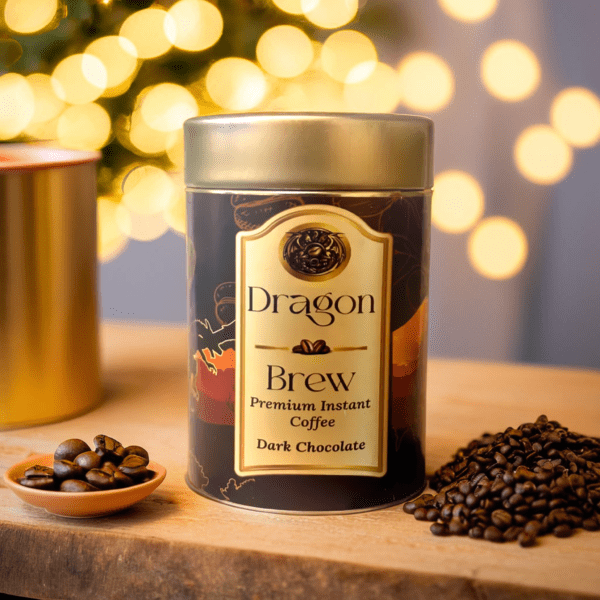 Belgium Chocolate Flavored Instant Coffee | Dragon Brew