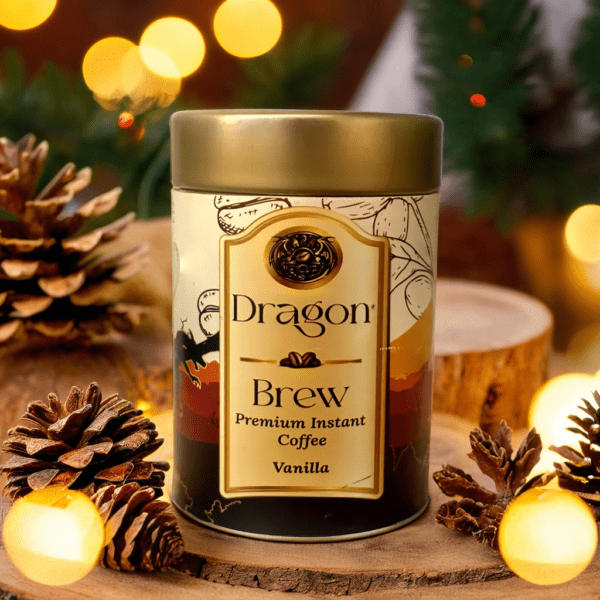 Vanilla Flavored Instant Coffee | Dragon Brew